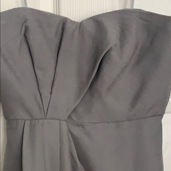 J.Crew Strapless knee length silk dress *NWOT* - Picture 2 of 2